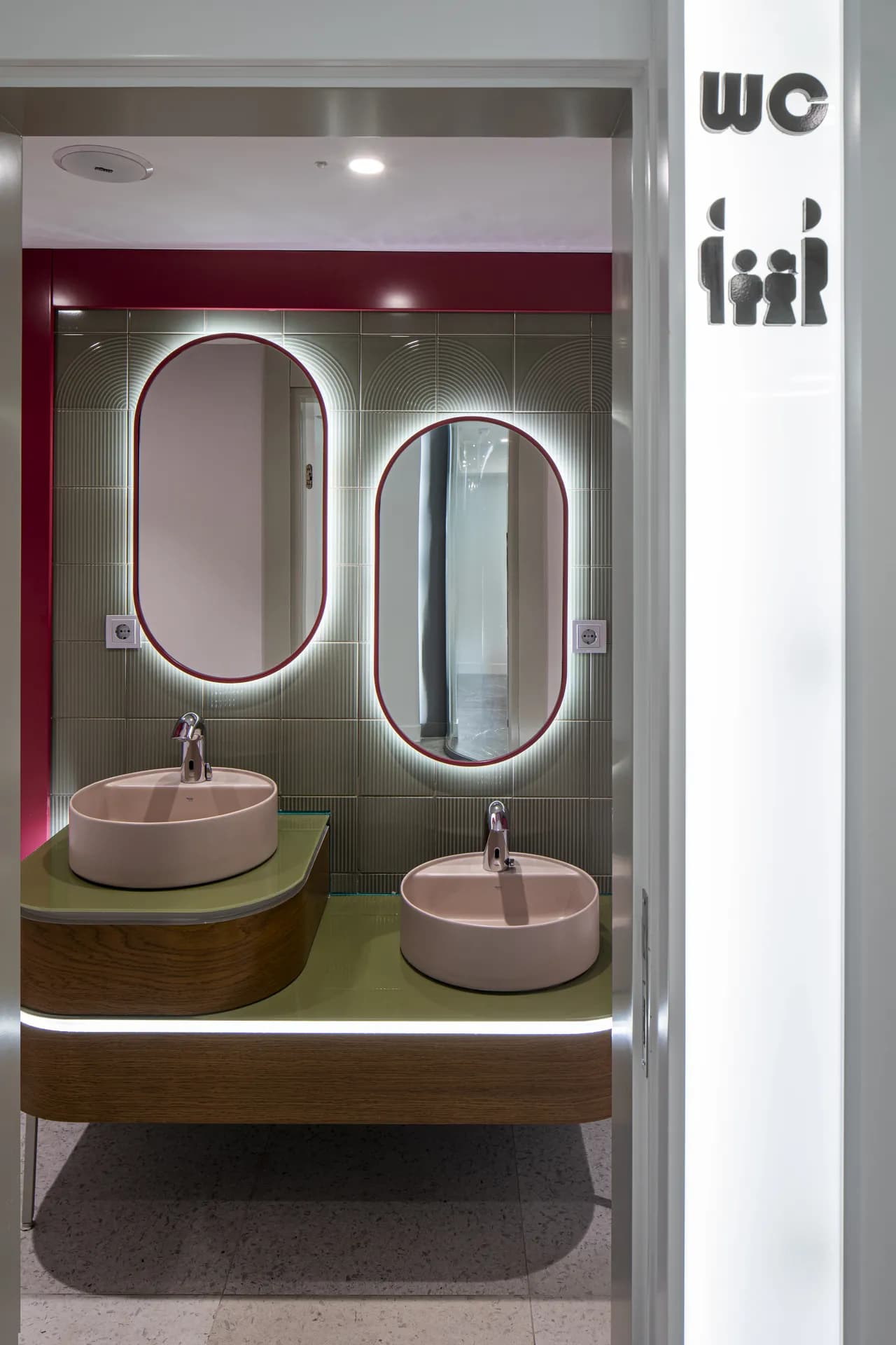 Dental Prime çocuklar için lavabo alanı