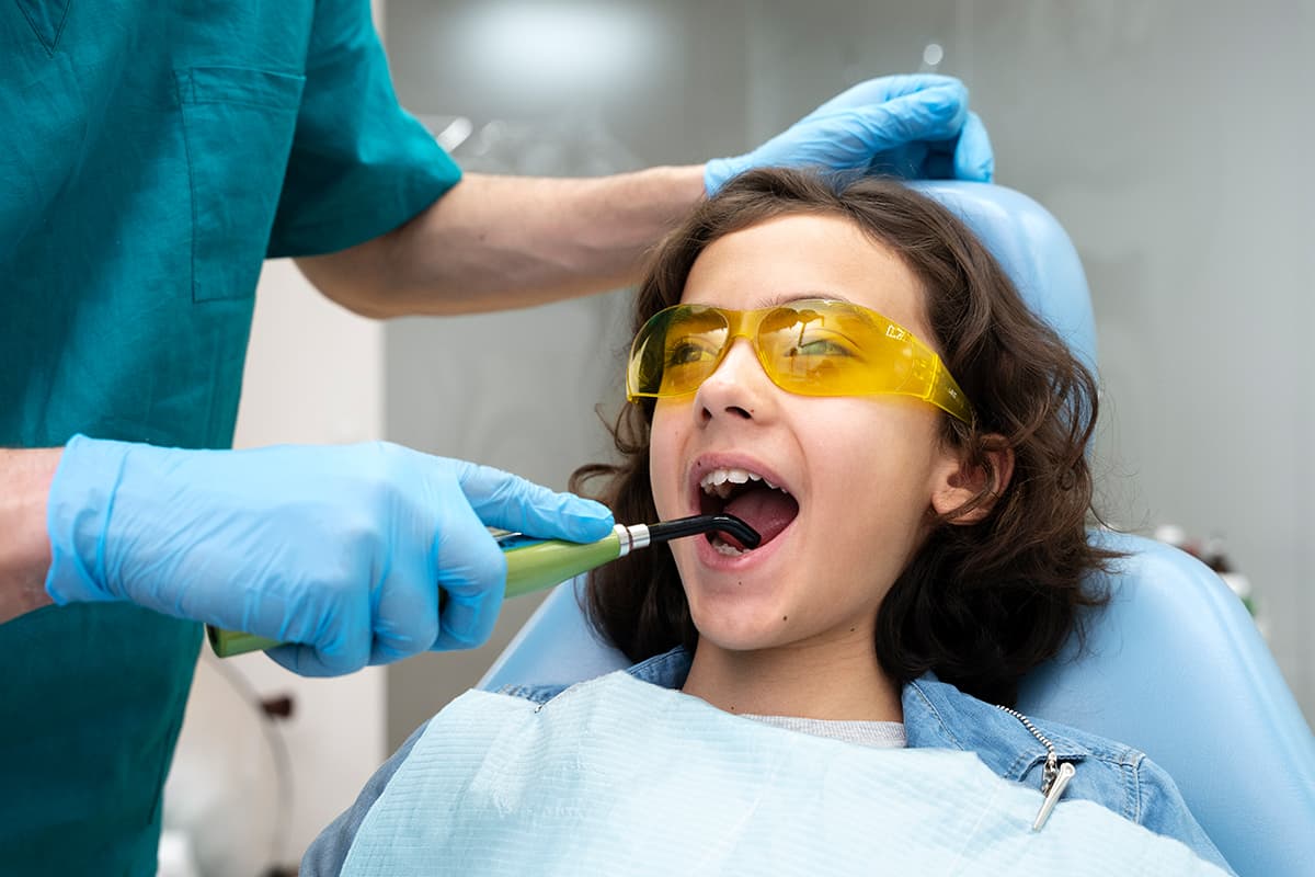 Step-by-Step Fluoride Treatment Process for Children